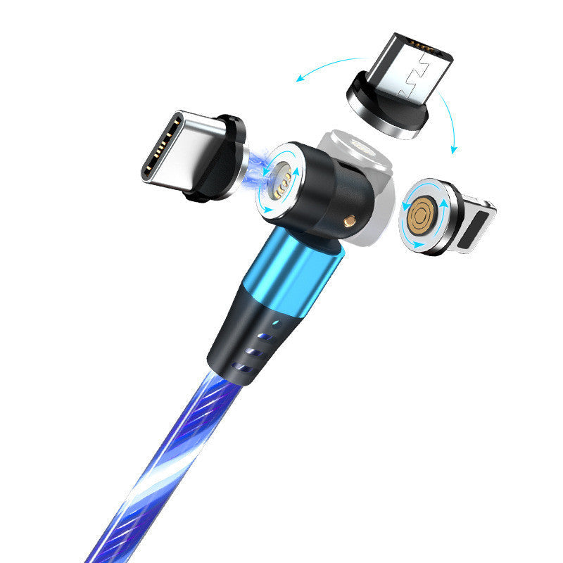 540 Rotate Luminous Magnetic Cable 1