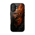 Ghost Rider Phone Case – Fiery Skull Design for iPhone, Samsung & Google Pixel | Shockproof, MagSafe & Ultra Grip Protection Printify