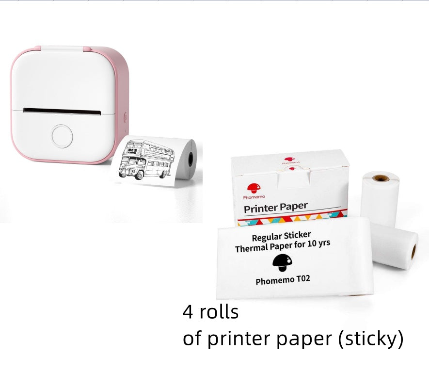 Portable Mini Thermal Label Printer 1