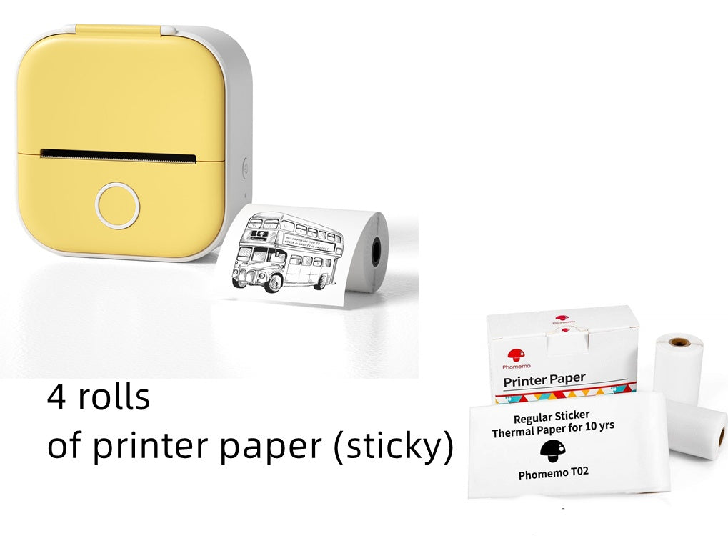 Portable Mini Thermal Label Printer 1