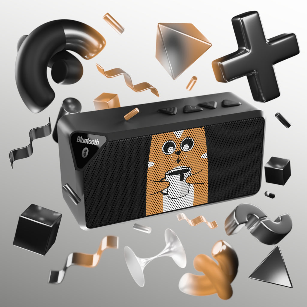 Bluetooth Speaker - Cute Dog Design, Perfect Gift for Pet Lovers Printify