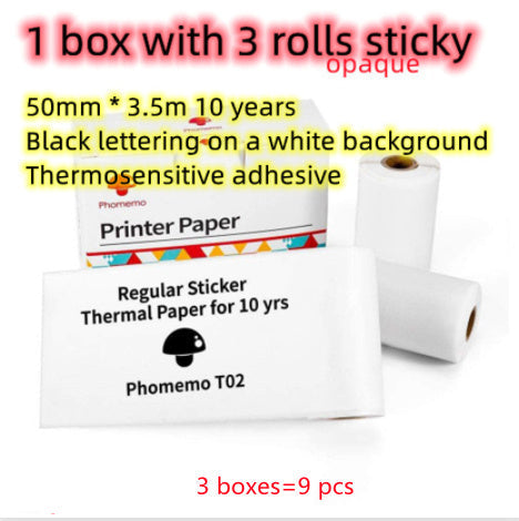 Portable Mini Thermal Label Printer 1