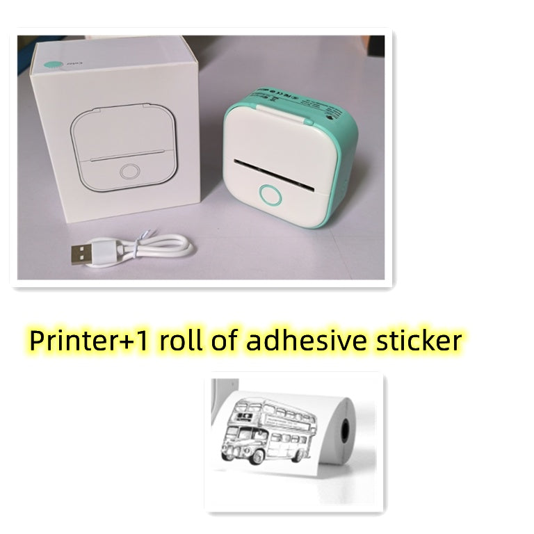 Portable Mini Thermal Label Printer 1