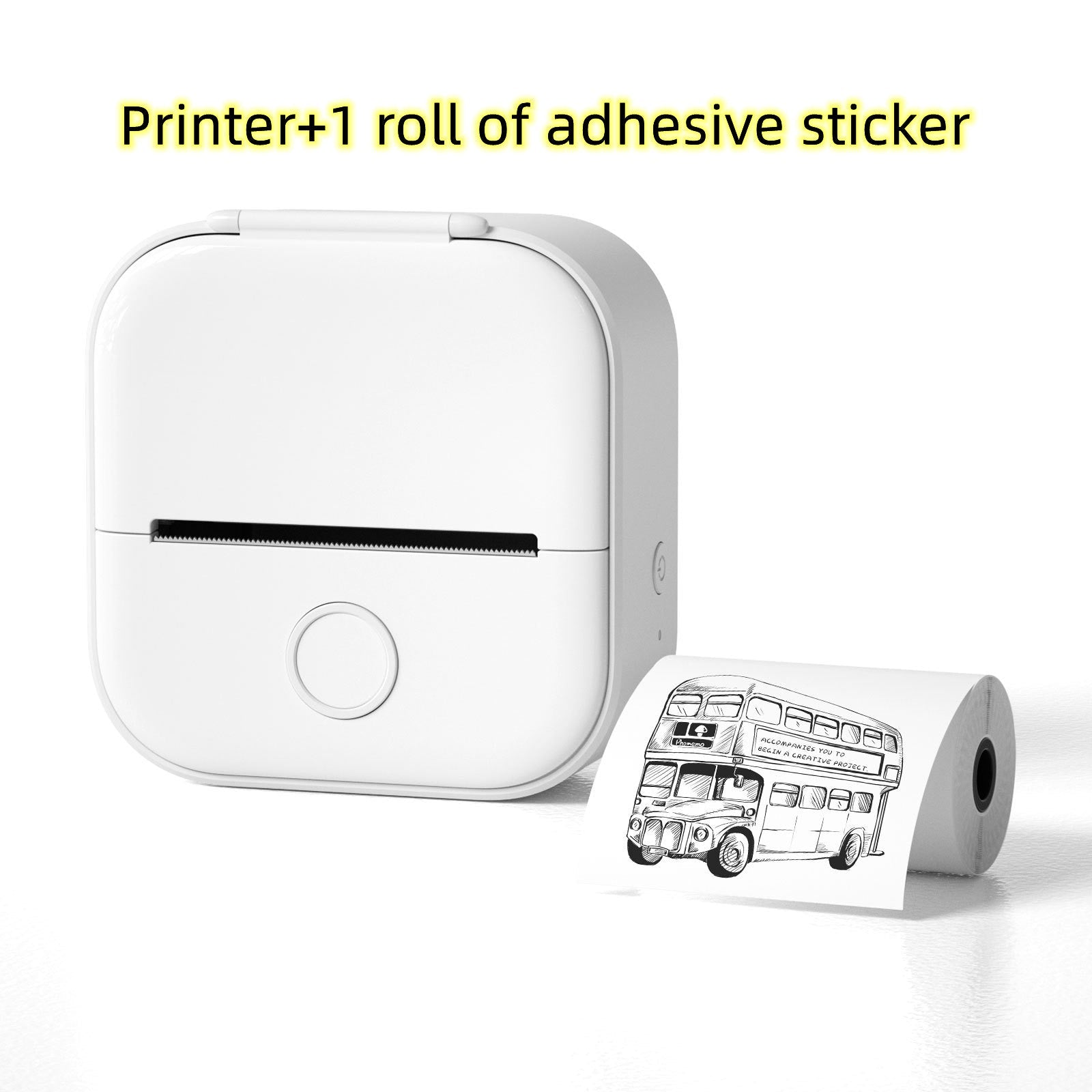 Portable Mini Thermal Label Printer 1