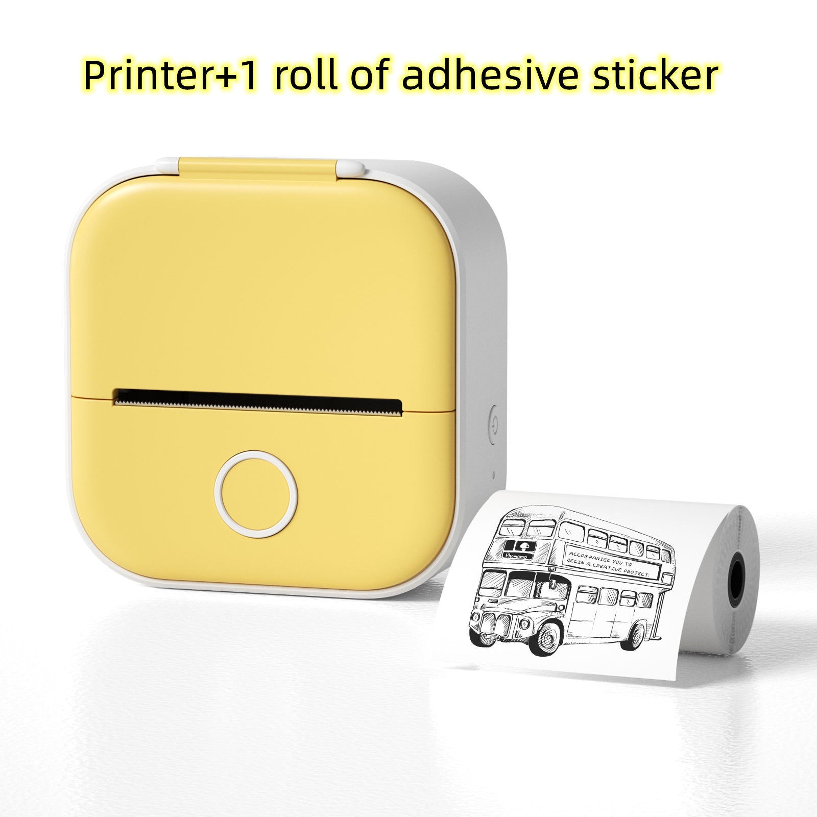 Portable Mini Thermal Label Printer 1